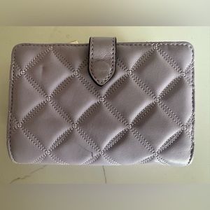 Lilac Kate Spade leather wallet